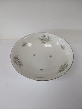 Franconia Silver Thistle Large Vegetable Serving Bowl 9 3/8"